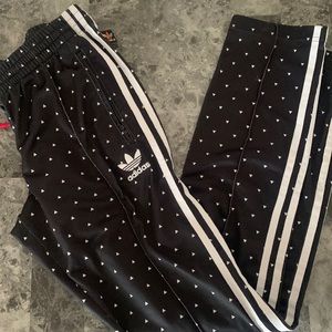 Adidas zip joggers